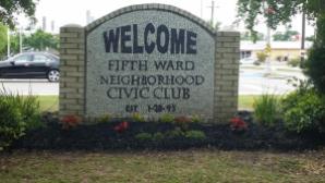 civic club sign
